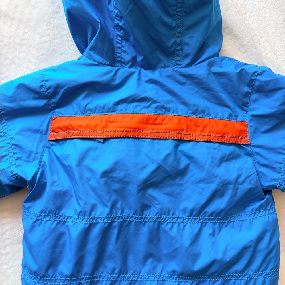 Kids Columbia Vibrant Blue and Orange Outdoor Jacket Size 18m - Picture 3 of 4